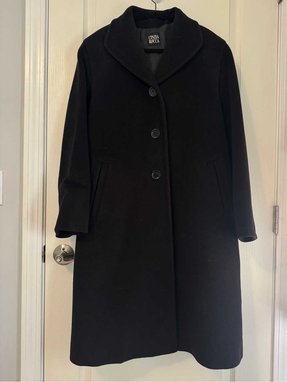 Cinzia Rocca Wool-Blend Button Coat